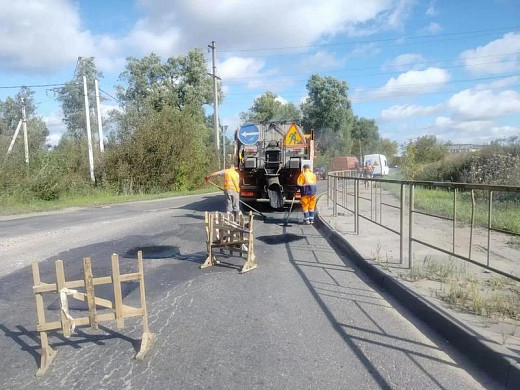  В Иванове продолжается ямочный ремонт 